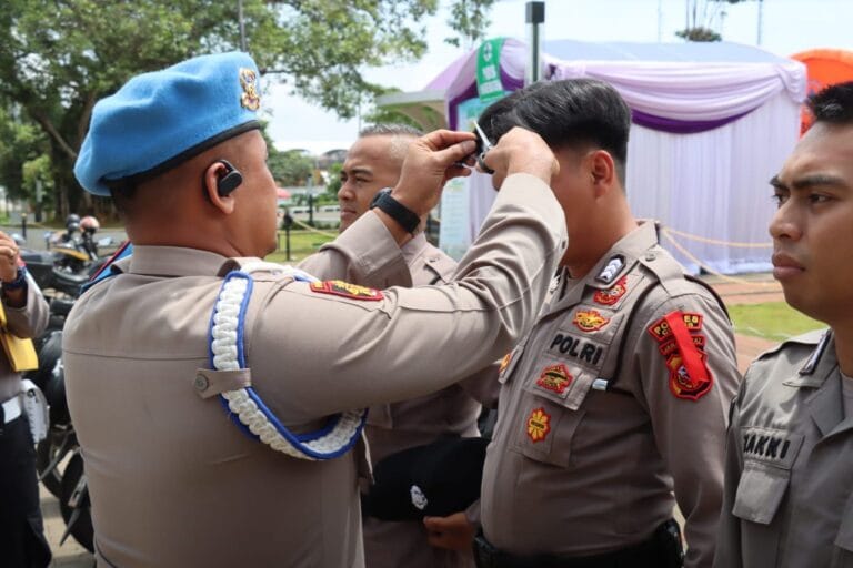 Divisi Propam Mabes Polri Gelar Gaktibplin di Polres Ciamis, Pastikan Kesiapan Operasi Lilin 2024