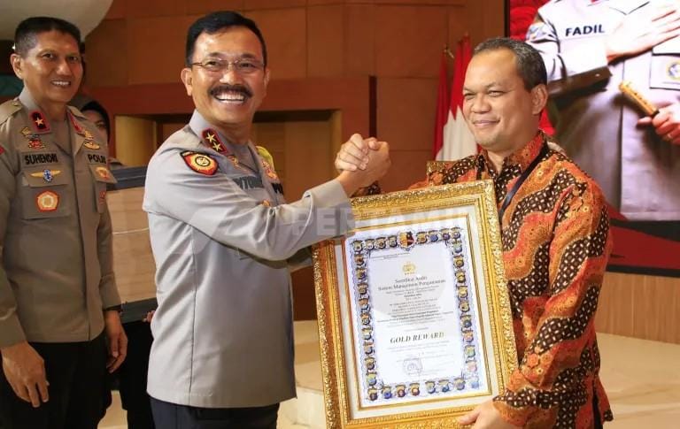 Polri Berikan Sertifikat Gold Reward ke Pertamina Hulu Mahakam, Ini Alasannya
