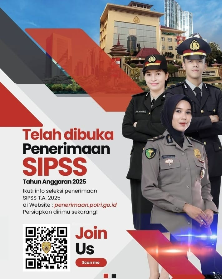 Mau Jadi Perwira Polri? Seleksi SIPSS 2025 Resmi Dibuka, Ini Syarat dan Jadwalnya