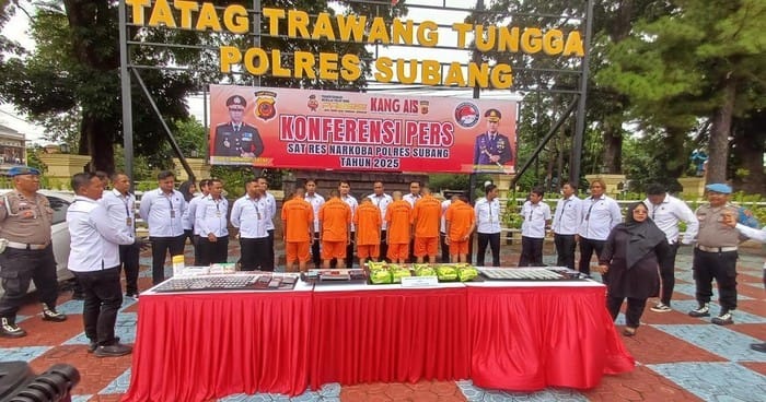 Bawa Sabu 5 Kilo dalam Kemasan Teh, 2 Pria Subang Ditangkap!
