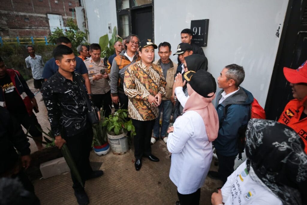 Wakil Wali Kota Bandung Instruksikan Pengecekan Kirmir Sungai Antisipasi Longsor