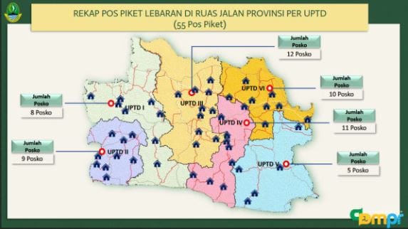 Posko Piket Lebaran DBMPR Jabar: Fasilitas Lengkap untuk Kenyamanan Pemudik