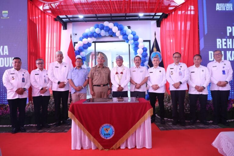RESMI BEROPERASI, GEDUNG LAYANAN REHABILITASI DAN KANTOR BNN KOTA BANDUNG, SIMBOL SINERGI DAN KOLABORASI PENANGANAN NARKOBA DI BANDUNG