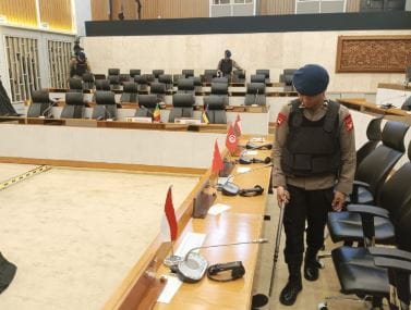 Pengamanan Ketat Konferensi PUIC: Brimob dan Jibom Antisipasi Ancaman Potensial