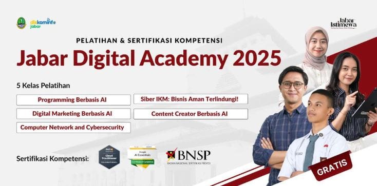 Jabar Digital Academy: Bekali Warga Jawa Barat dengan Keterampilan Digital Terkini