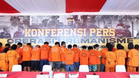 Indikator Politik: Kinerja Polri dalam Memberantas Premanisme Dinilai Positif oleh Warga