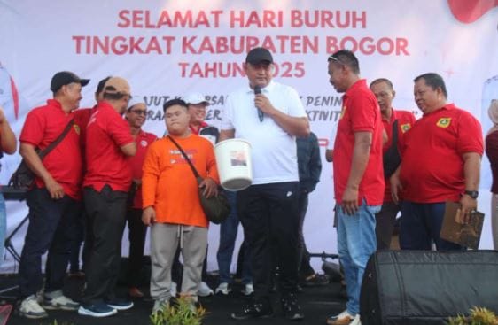 Rudy Susmanto: Buruh Adalah Pahlawan Pembangunan Kabupaten Bogor