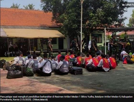 Program Pendidikan Militer Dedi Mulyadi Resmi Dimulai, Orang Tua Berharap Perubahan